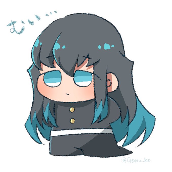 がぬ太さんがTwitterに投稿した時透無一郎(鬼滅の刃)のイラスト。