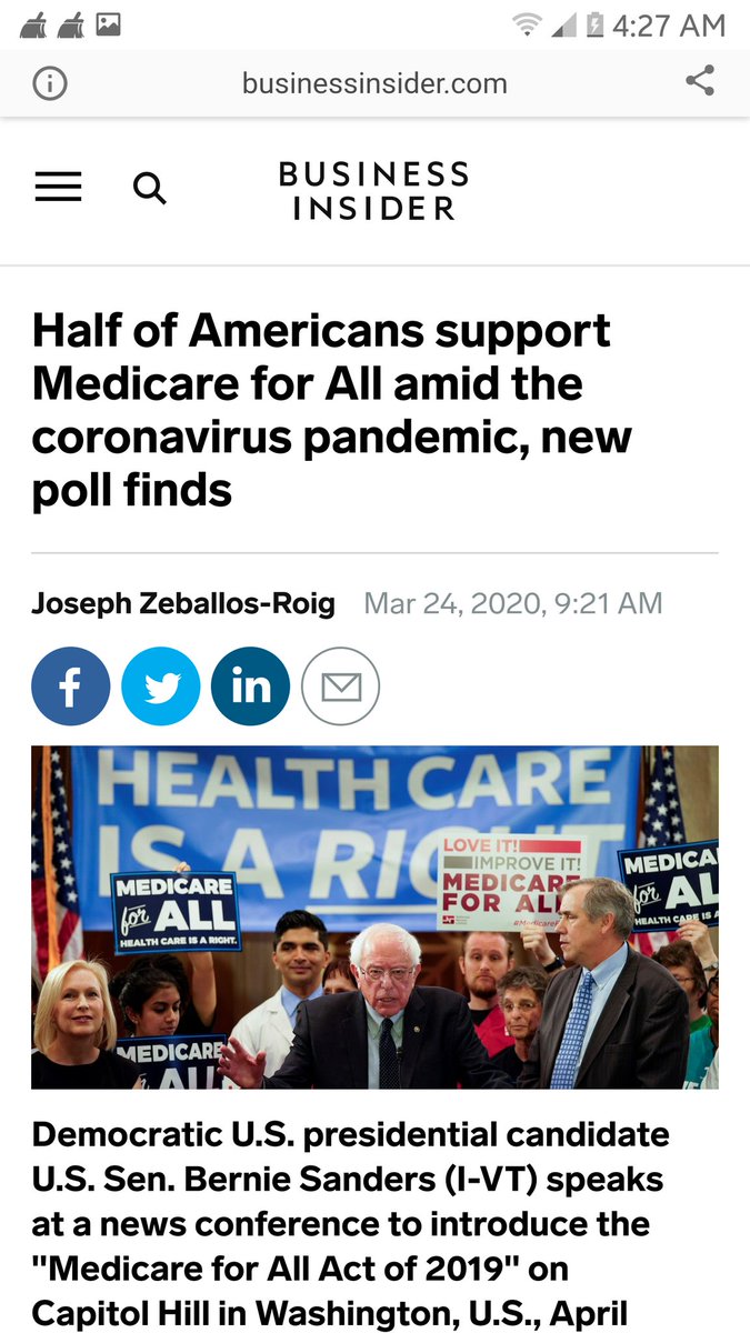 comaly93g42b84's tweet photo. @DavidAgStone @JeanGenevie1 @briebriejoy If anyone doesn't think Bernie can win a plurality w/16+ million unemployed in 3 weeks &amp; millions more to come who WILL need the health insurance Bernie offers &amp; M4A polling at 50+% than know most voting will be by mail which cuts rigging out.

THE SUSPENSION MUST BE REMOVED: https://t.co/W1nAbJZ0z2