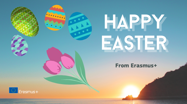 EUErasmusPlus's tweet photo. Happy and safe Easter to all of you from #ErasmusPlus! ☀️🐣🌸 https://t.co/Ih6h1Ejj8Z