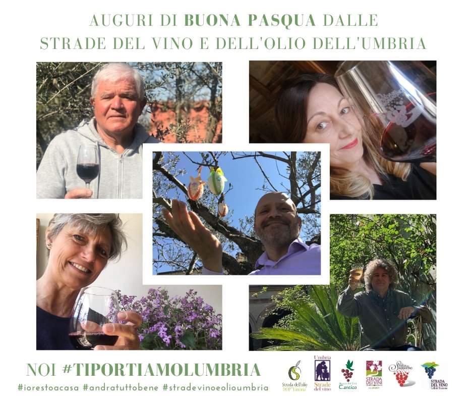 ViniCantico's tweet photo. Verrà il tempo di battere di nuovo le nostre “Strade”
Di mangiare e bere in convivialità
Di visitare cantine e frantoi
Di conoscere e ri/conoscere facce sincere
Verrà il tempo e sarà bellissimo
Buona Pasqua da tutti noi
#tiportiamolumbria #iorestoacasa #andràtuttobene #stradevino https://t.co/Vc5JDW968x