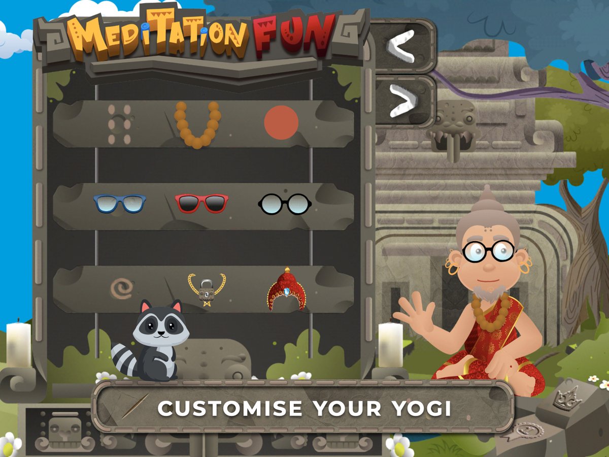 deadjam's tweet photo. Oops, I forgot to post my mate's (dev on Kaihi) #screenshotsaturday from his upcoming game which blends a meditation app with an arcade experience. #MeditationFun https://t.co/nxYHQShsKS