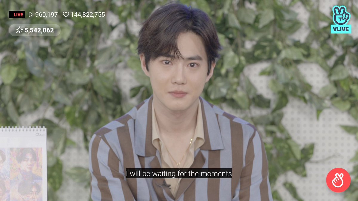 I'll be waiting for that moments too  @weareoneEXO  #EXO  #SUHO    #SELF_PORTRAIT    #SUHO_O2ASIS_FANMEETING  #준면아_우리도_여기있을게  #SUHO_O2asis_EXOL_ready