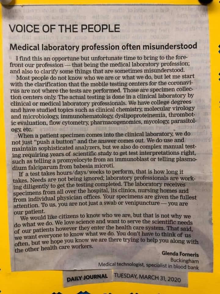 auraxfer's tweet photo. Beaucoup d'incomprehensions et de  melanges sur notre profession #Labtech https://t.co/RtrL7pvlC1