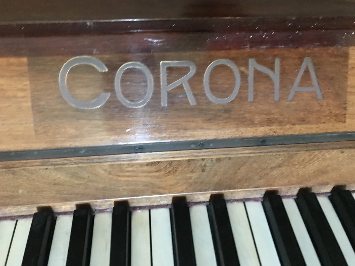 Our suddenly sinister family piano...
