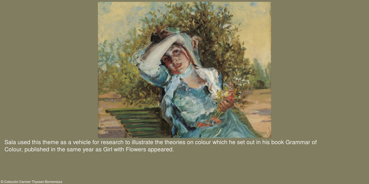 thyssenmlgbot's tweet photo. Sala Francés, Emilio
Girl with Flowers
@thyssenmalaga
Guess the year! #colour #Málaga
https://t.co/tHXZ6pQECa https://t.co/GEU5nbl0ju