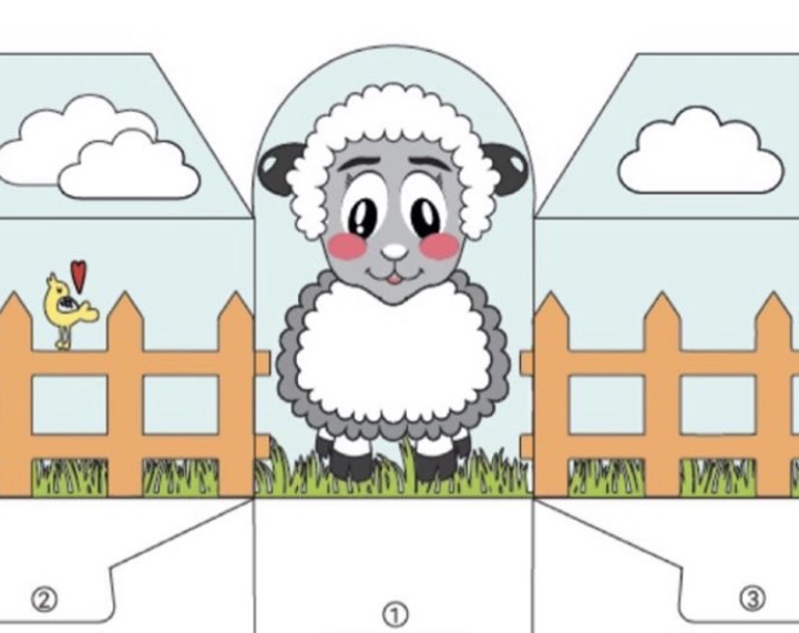 Inspire your little ones to get designing with our Create and Make downloadable worksheets ✂️🎨
---
This week we are in a joyful mood because it's Easter! 🐣🐰
---
Who can build a 3D Easter lamb? 🐑 &gt; fal.cn/37wI8
Designed by | <a href="/Alexirpartner/">Alexir Partnership</a>