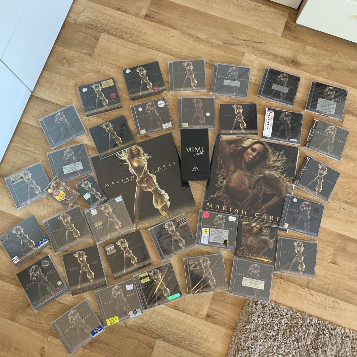 JenLambForever's tweet photo. Happy anniversary to TEOM! 🥳 came out on my 20th birthday 😍 #mariahcarey #mariahcareycollection #mariahcareycollector #mariahcareycollectors #mariahcareyfan #mariahcareyfans #mariahcareymusic #mariahcareyforever #extremecollectors #mariahcareyextremecollector https://t.co/skRrsZNHUA