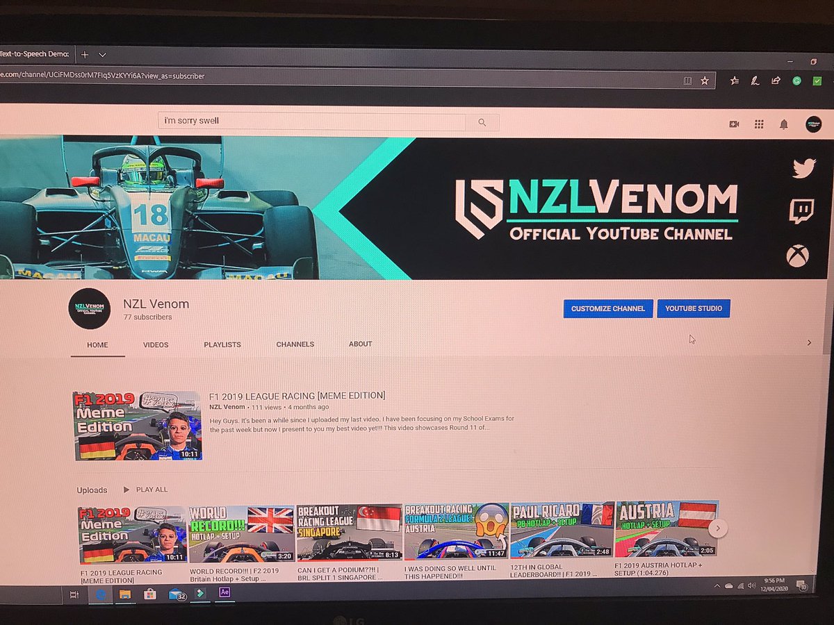 NzlVenom's tweet photo. Hey Guys, after 5 months of not uploading on YouTube, I have finally stopped procrastinating and decided to make a new video. Will let u know when it drops😁 https://t.co/kIvxVPIly7