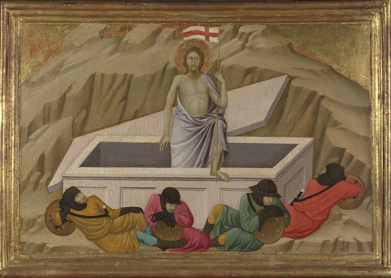 Easter Sunday marks Jesus's resurrection. After Jesus was crucified on the Friday his body was taken down from the cross and buried in a cave tomb. The tomb was guarded by Roman soldiers and an enormous stone was put over the entrance. https://bit.ly/39JTJQL 