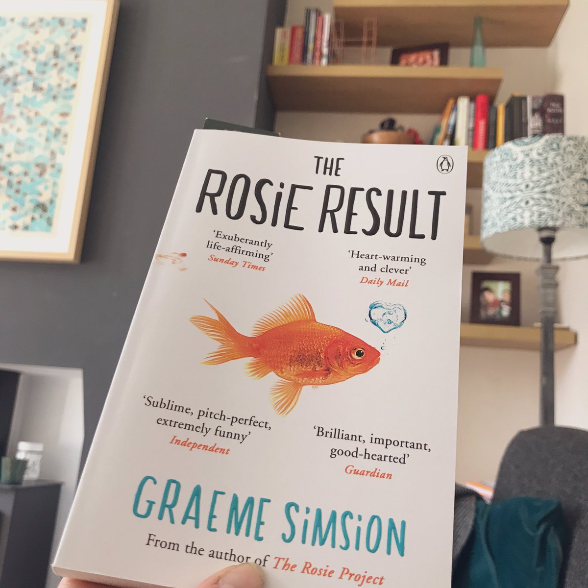 Book 14: The Rosie Result - Graeme Simsion I love Don, one of my favourite characters ever. I think this is the conclusion of the story (presuming he’s stopping at trilogy) so start from the beginning; well worth it.