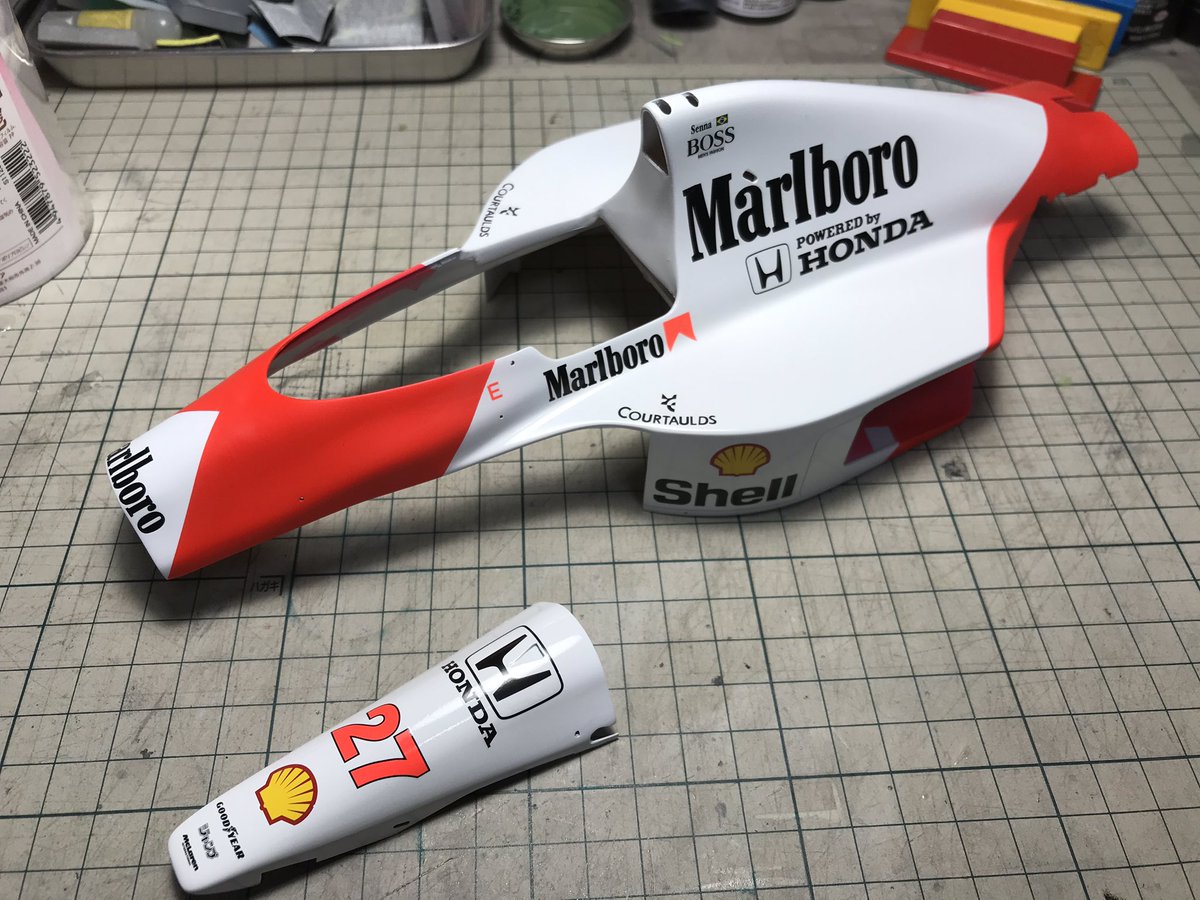 Tanizaemon Mfh 1 12マクラーレンホンダmp4 5b デカール終わり Mfh モデルファクトリーヒロ マクラーレンホンダ F1 アイルトンセナ