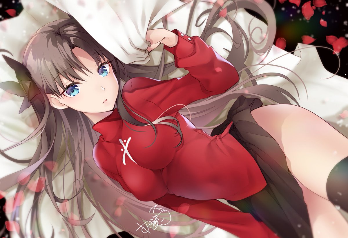Fate シーツをギュッと握りしめる凛ちゃんがセクシーカワイイ Fate シーツをギュッと握りしめる凛ちゃんがセクシーカワイイ