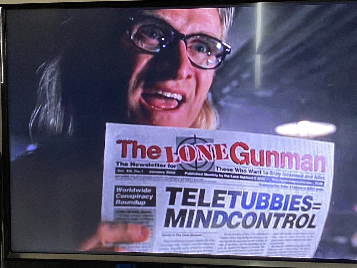 Interrupting my  #TheXFiles rewatch for a few days to watch the short-lived  #TheLoneGunmen spin-off which I’ve never seen!