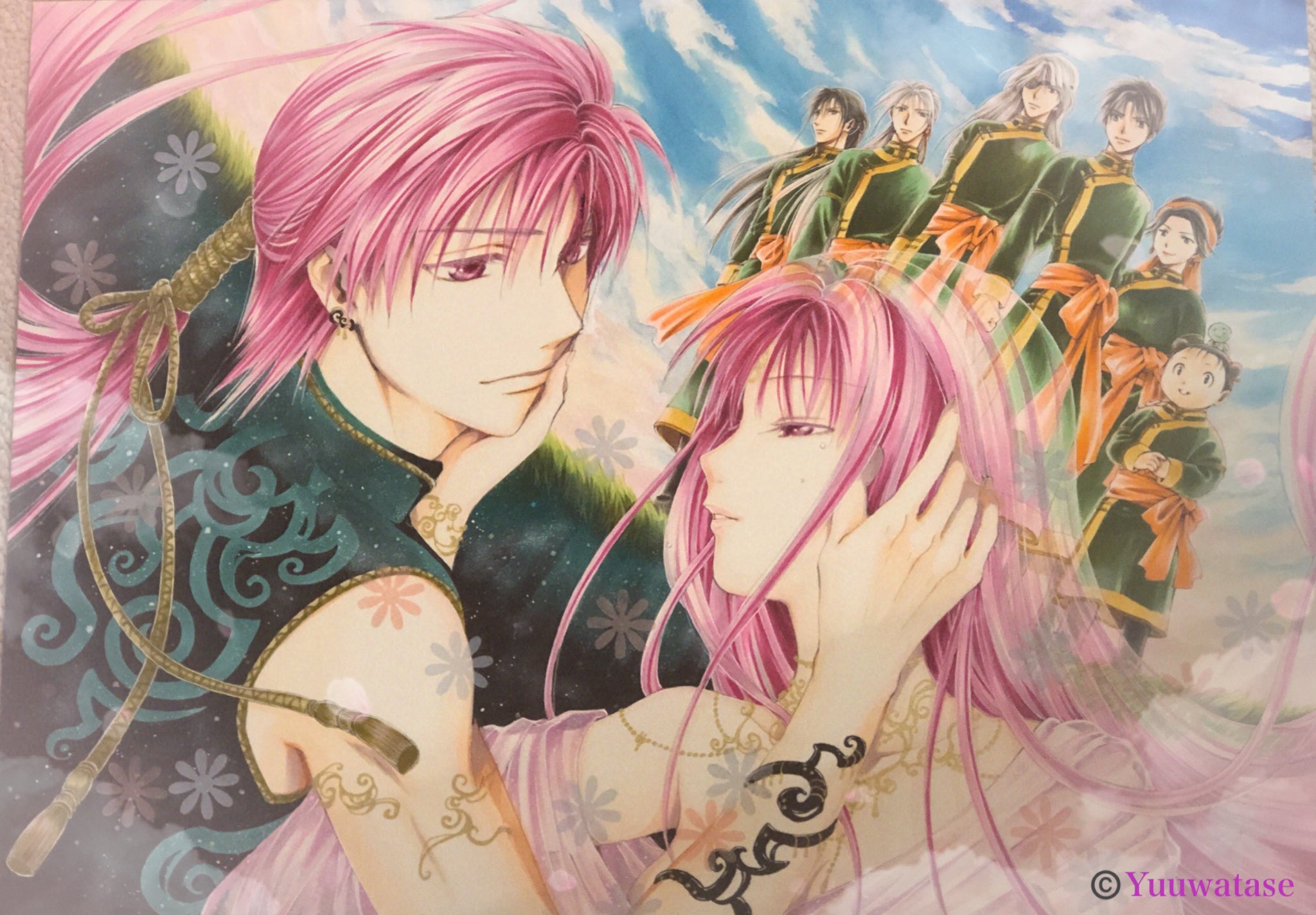 渡瀬悠宇 アラタカンガタリ 革神語 サンデーうぇぶり連載中 ととととりあえず一昨年に描いた絵を再度 アップしときます 謝謝你 ふしぎ遊戯 T Co 0ziset9bi7 Twitter