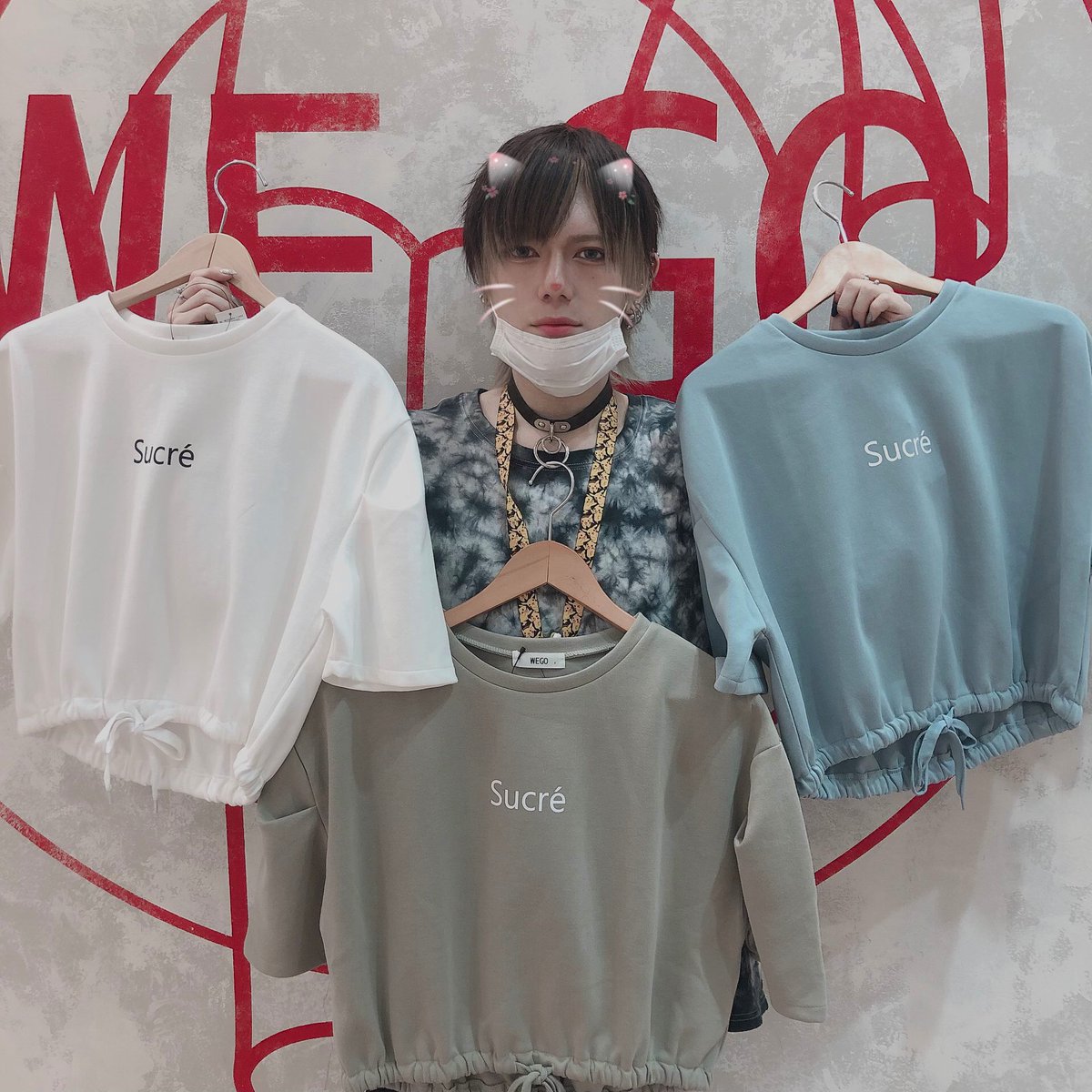 Wego 五所川原エルム店 レディース バックプリントドロストt 1 999 Tax 今年トレンドのベイクドカラーのドロストt これからだんだんと暖かくなってくる季節 大活躍間違いなし 御来店の際は是非ご覧くださいませ オンラインからもご購入