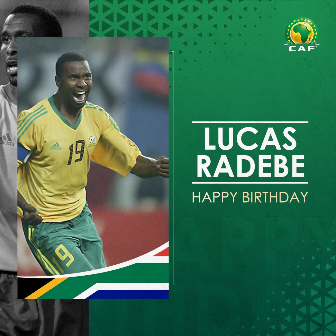  More than 100 caps for  1996 champion  Happy birthday Lucas Radebe 