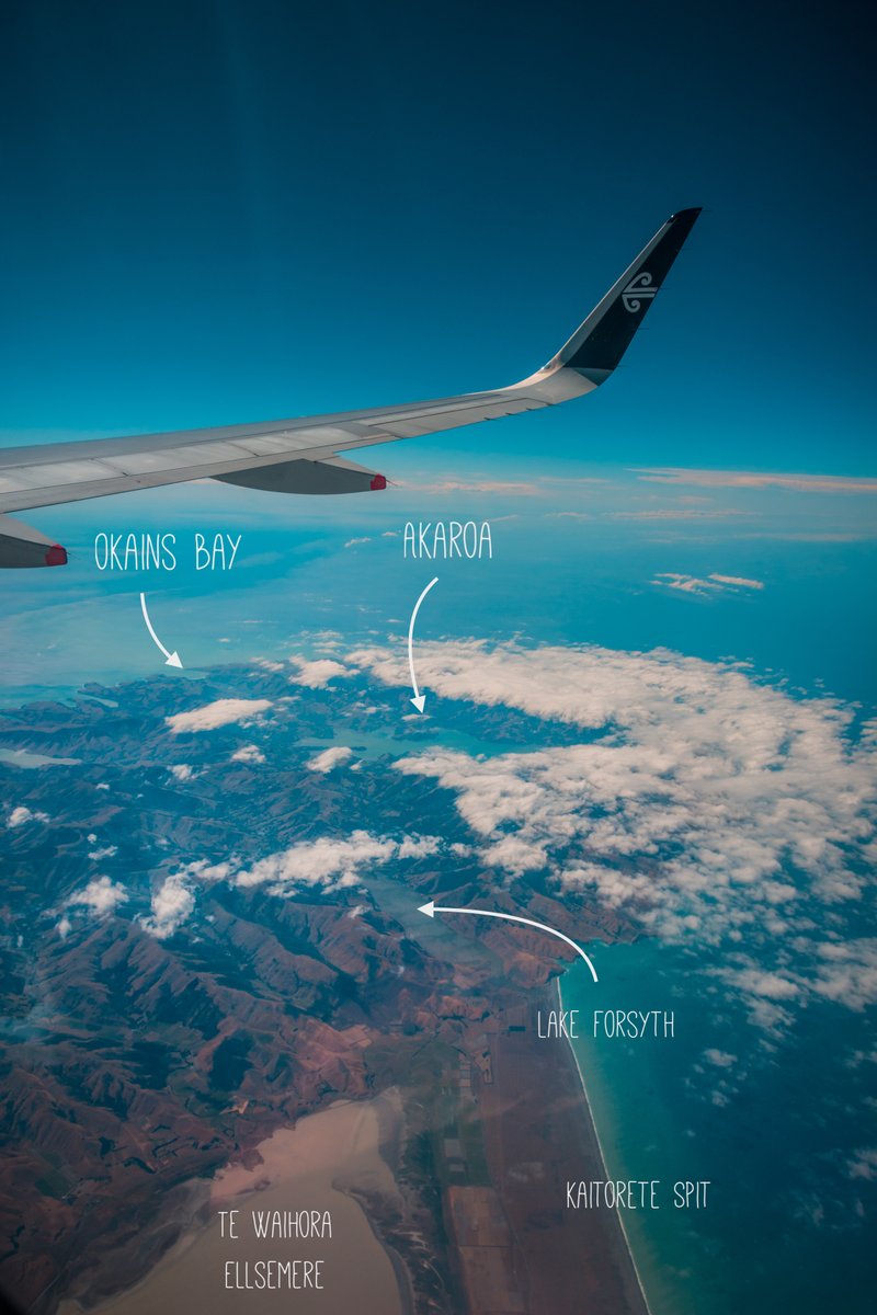 Some of my  #BitsOfNewZealand are taken from the wonderful  @FlyAirNZ  #AirNZShareMe. Being the old geography teacher, I can't resist annotating my trips, so you know what you're looking at.