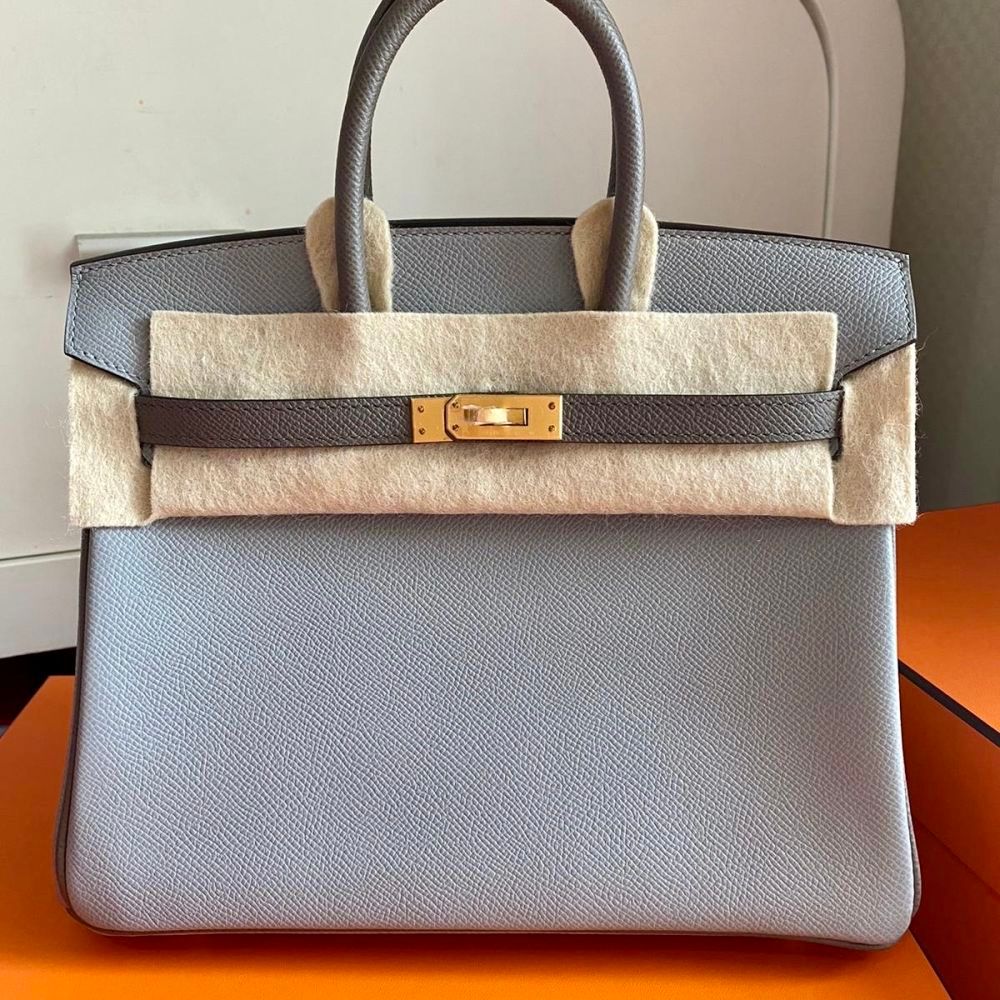 The French Hunter on X: Birkin 25 Gris Mouette/Gris Etain Epsom BGHW #C # hermes #birkin #kelly #constance #handbags #luxury   / X