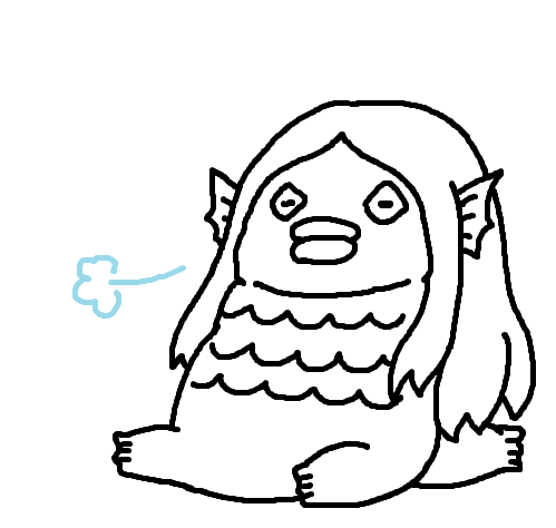 あまびえさん、きゅうけいちゅう。 