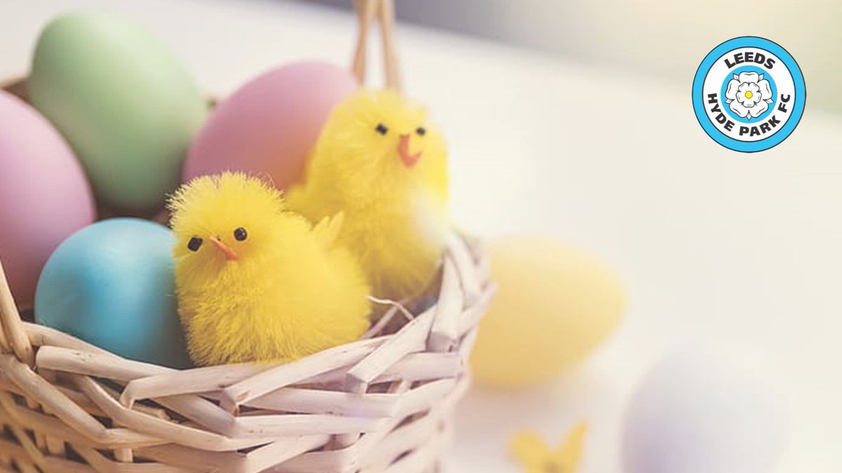 leedshydeparkfc's tweet photo. Have a super Easter Sunday, and keep on footballing! 🐣
#LHPFC https://t.co/OXBlzKisqw