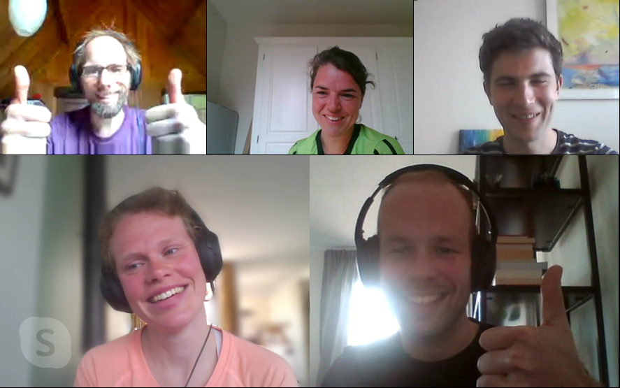 paaszwemloop's tweet photo. De #Paaszwemloop had weer net zo'n feestje kunnen zijn als de 1e en 2e editie. In plaats daarvan vanochtend --> leeg bad en volle Skype meeting ... ;-)

Het team dankt jullie voor inschrijvingen &amp; inzet - in 2021 zijn we er vroeg bij: 1e paasdag 4 april! 

#takecare https://t.co/4RpVSgwgSi
