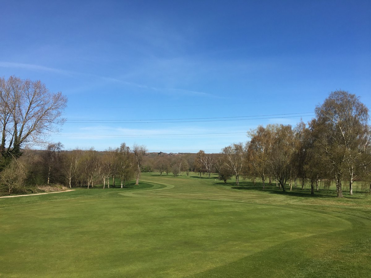 galbraith_aaron's tweet photo. Beautiful Easter Sunday. First patrol of the course @Canterbury_GC complete... can’t wait to get back out here playing! https://t.co/v6ISl7o24r