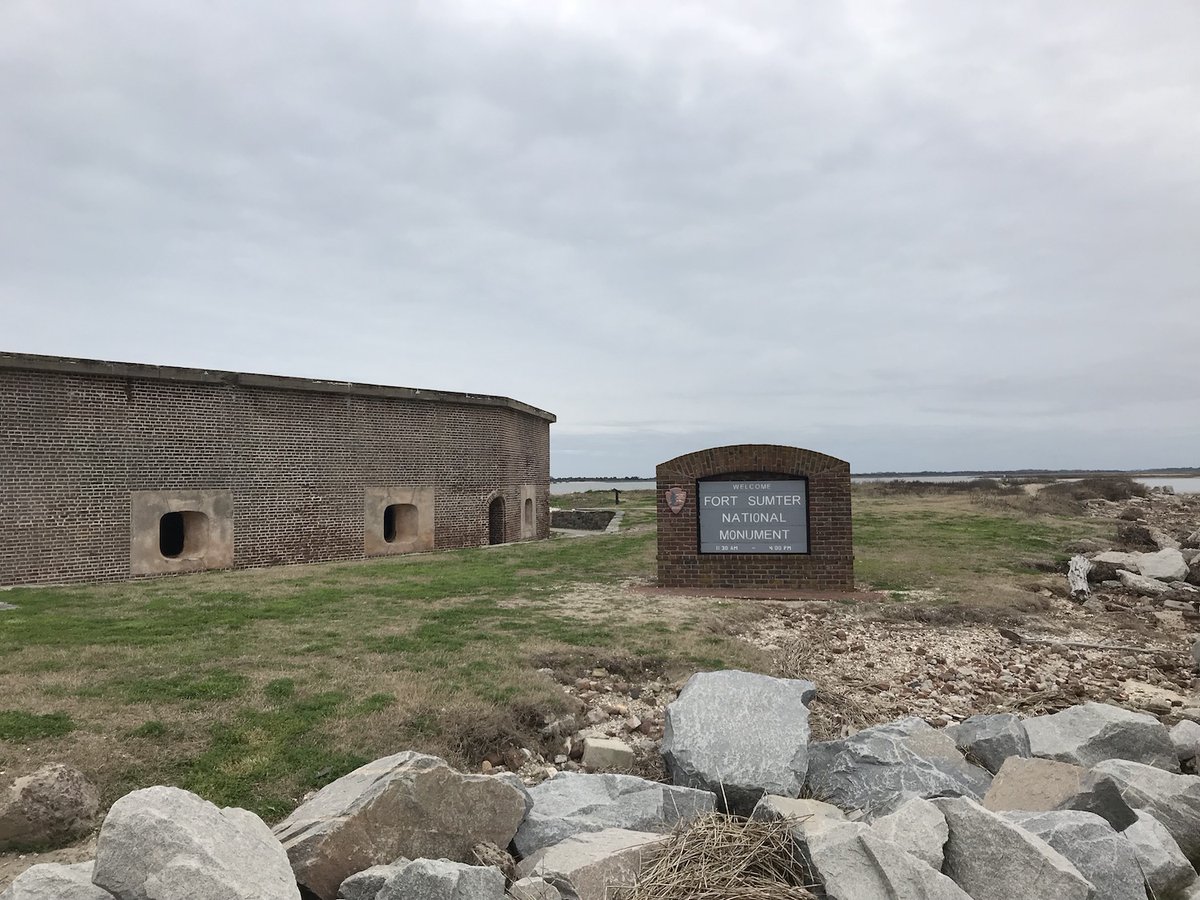 On April 12, Confederate guns opened fire on the fort without any effective reply from the Union forces. 2.30pm April 13, Major Anderson surrendered Fort Sumter, evacuating the garrison the next day. The bombardment of Fort Sumter was the opening engagement of American Civil War.