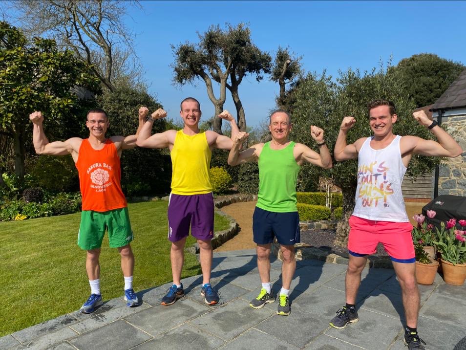 ⁦<a href="/GsyAthletics/">Guernsey Athletics</a>⁩  #SunsOutGunsOut Easter Relay team on Strava. Where’s yours?