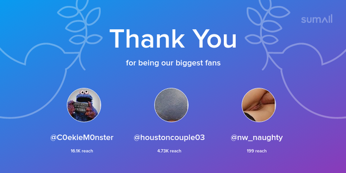 Our biggest fans this week: C0ekieM0nster, houstoncouple03, nw_naughty. Thank you! via https://t.co/vfXGQ8T5p7<a href="/tag/treat"class="tags"><span>#treat</span></a><a href="/tag/christmas"class="tags"><span>#christmas</span></a><a href="/tag/ideserveit"class="tags"><span>#ideserveit</span></a>