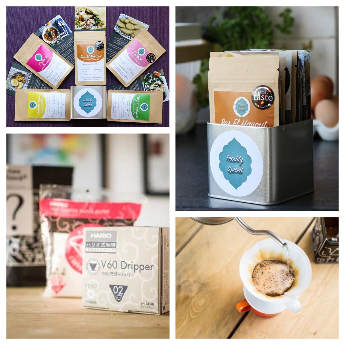 Two Chimps Coffee (@twochimpscoffee) on Twitter photo W I N | A working from home survival box. We’ve teamed up with the guys at <a href="/freshlyspiced/">Freshly Spiced</a> to bring you this box bursting with healthy recipes to make home lunches, and a V60 brewing kit with a freshly roasted bag of coffee. Head over to instagram.com/twochimpscoffee to enter. #Win W I N | A working from home survival box. We’ve teamed up with the guys at <a href="/freshlyspiced/">Freshly Spiced</a> to bring you this box bursting with healthy recipes to make home lunches, and a V60 brewing kit with a freshly roasted bag of coffee. Head over to instagram.com/twochimpscoffee to enter. #Win