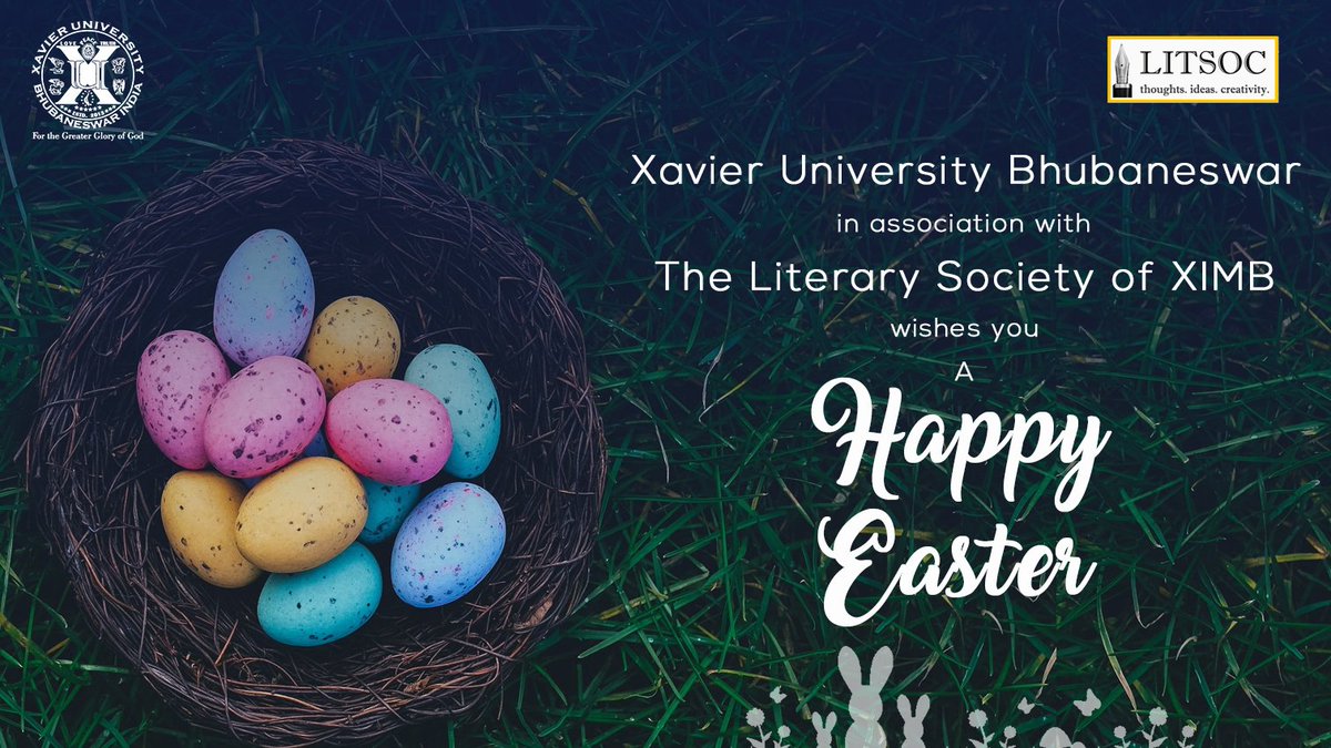 LitSoc_XIMB's tweet photo. Happy Easter!
.
#ximb #xub #LitSoc https://t.co/V00v35ynaK