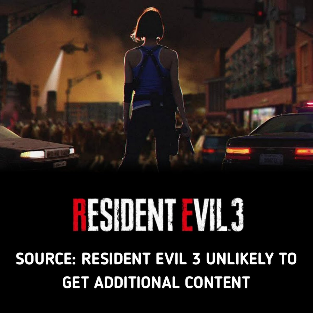GamCyber's tweet photo. leaker Dusk Golem mentioned in a new tweet on Twitter that it is very unlikely that this will happen, especially as the development team is already working on a new project for Capcom.
#residentevil #residentevil3 #residentevil3remake #residentevilremake #gaming #gamer #games https://t.co/6Pg8TWvies
