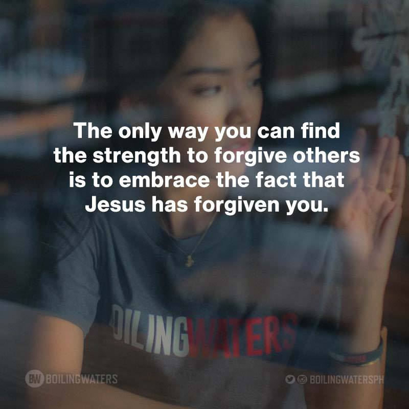 boilingwatersph's tweet image. The only way you can find
the strength to forgive others
is to embrace the fact that
Jesus has forgiven you.

Listen on
Spotify: bit.ly/BWonSpotify
Anchor: bit.ly/BWonAnchor
Apple: bit.ly/BWonApple