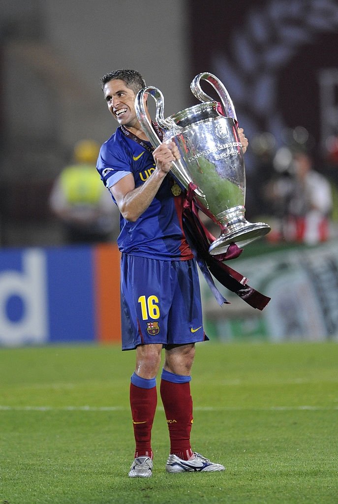 MuhamedKuba's tweet photo. Sylvinho with Barça:

👕 125 games
⚽️ 3 goals

🏆 3 La Lig: 2004-05, 2005-06, 2008-09

🏆 1 Copa del Rey: 2008-09

🏆 2 Supercopa de España: 2005, 2006

🏆 2 UEFA Champions League: 2005-06, 2008-09

#ForçaBarça #FCB #FCBBD https://t.co/4s020phV6b