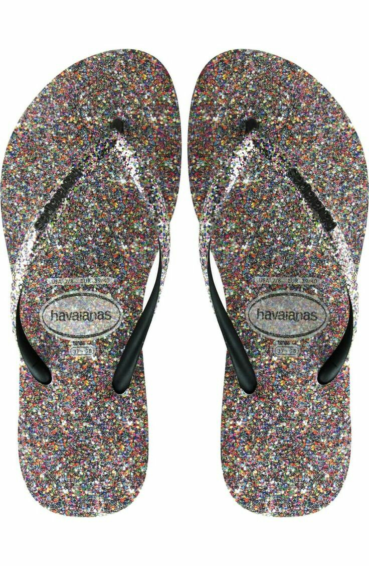 shiny chancletas
