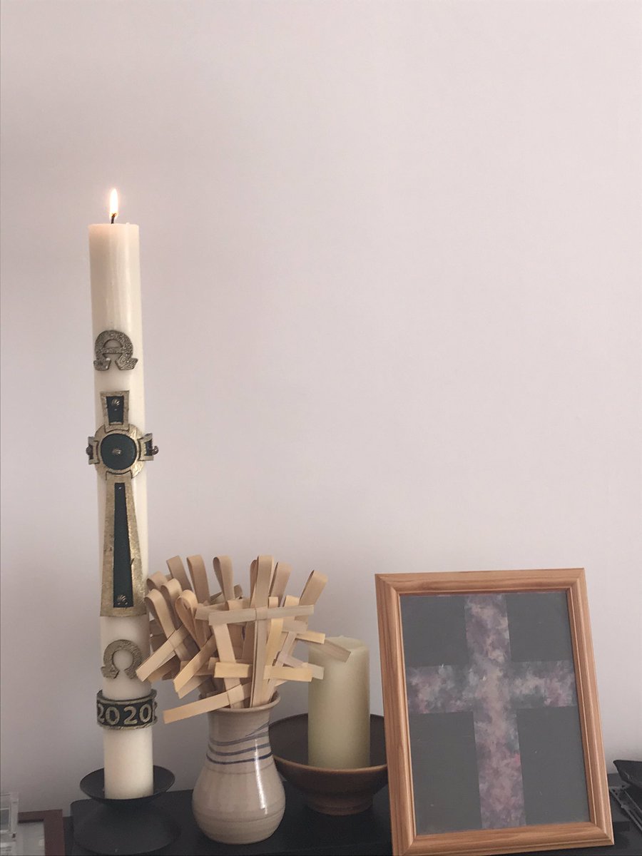 JulieGittoes's tweet photo. #Easter has not been cancelled; but it’s dawning on us amidst the fears of our city & world. Love has triumphed over death; but like disciples we run, weep, & feel bewildered; like them we hear our name & we can’t cling on. Yet love’s risen body changes everything #ChristIsRisen https://t.co/qOWthwTnjC