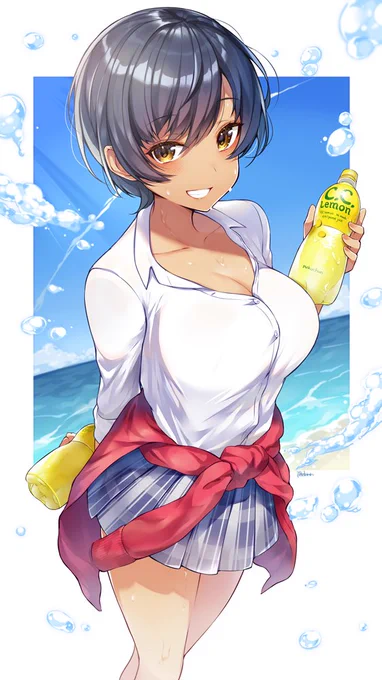 CCレモン飲もうや～
(色っぽい体したボーイッシュ娘のアンバランスさが好き) 