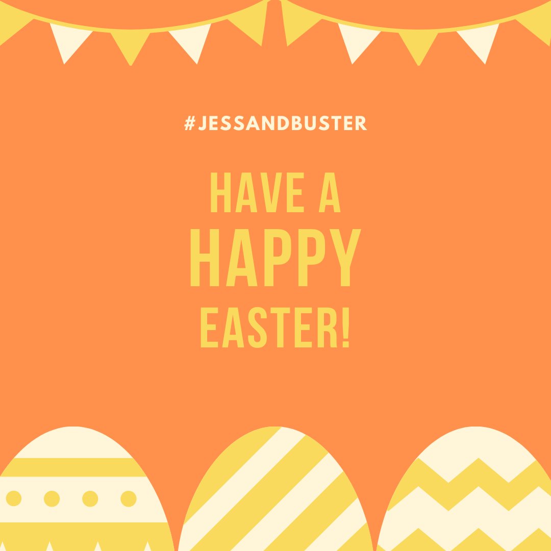 BusterJess's tweet image. To all our lovely followers and friends, wishing you a very Happy Easter! 🐣💐

#happyeaster #easter #easteregg #chocolateoverload
