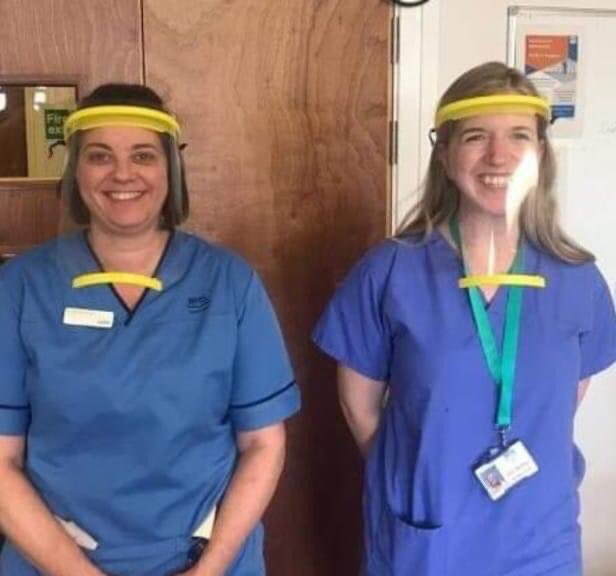 l61ots's tweet photo. Making use of @CPKLibraries 3D printers producing a rainbow of protection over Easter Weekend using lots of raw materials, donate to our library charity and help fund these types of activities. https://t.co/alvNqgTxxE help all our front line workers stay safe stay at home. https://t.co/RUB8HxI8ji