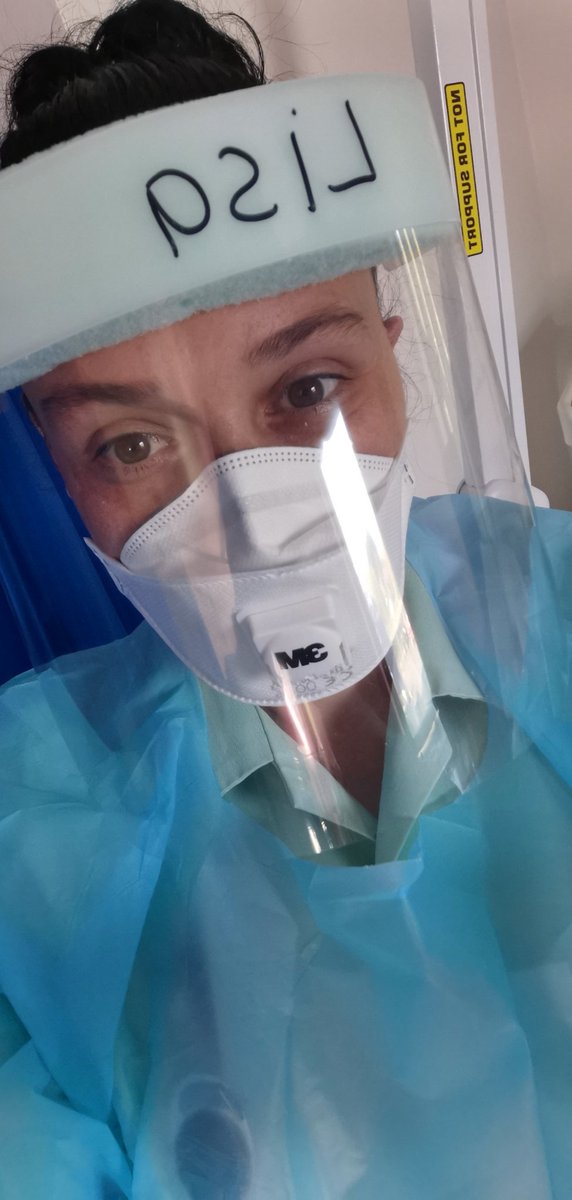 Lisawoody30's tweet photo. Too hot for this today..... 😷 #IsolationUnit https://t.co/u1L0p2FHEm