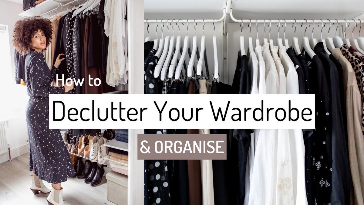 New video: How to Declutter Your Wardrobe (10 steps) - youtu.be/X6qQIDROAKk
