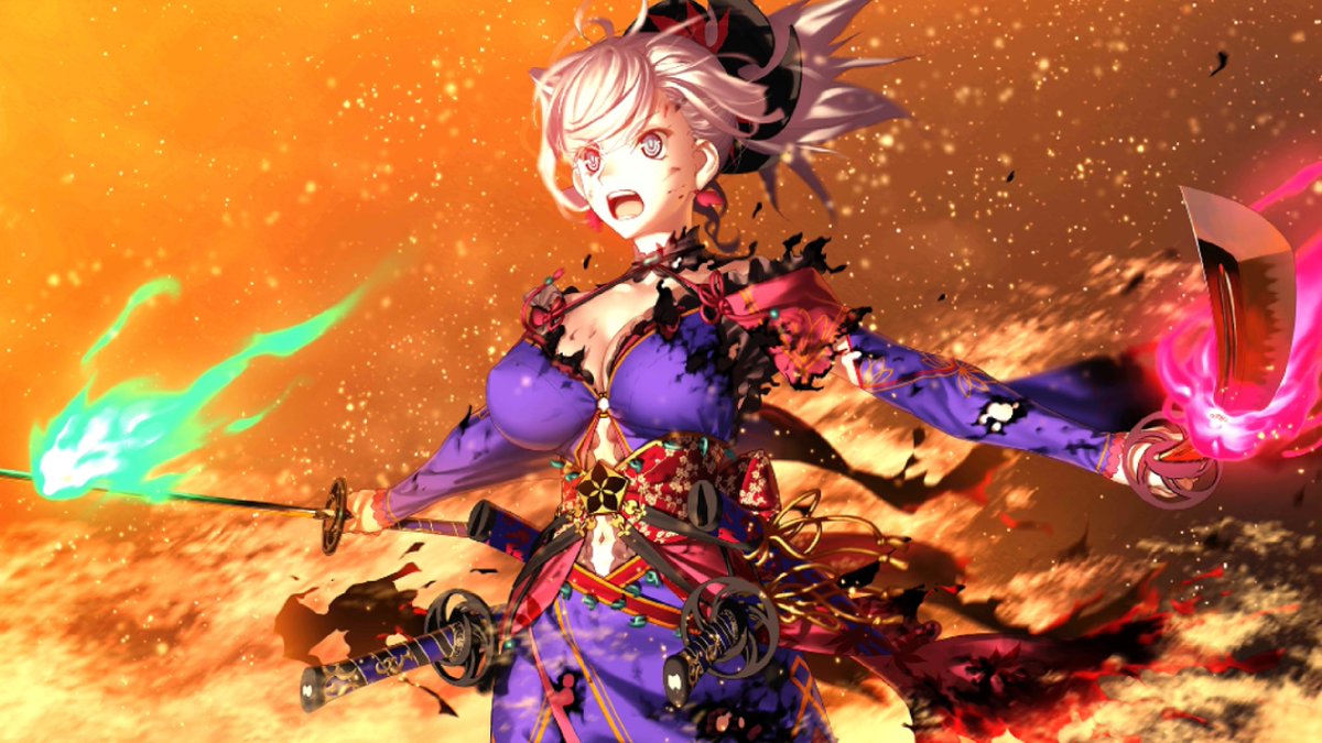 [LB5 Spoilers] In the last chapters. Musashi's grand finale. Musashi says that if she can't defeat Zeus, it's possible for her to defeat Kaos's eye that burns the sky. In a serie of magnificent illustrations, Musashi offers us his last move. I cried a lot. It was 02:00 am.