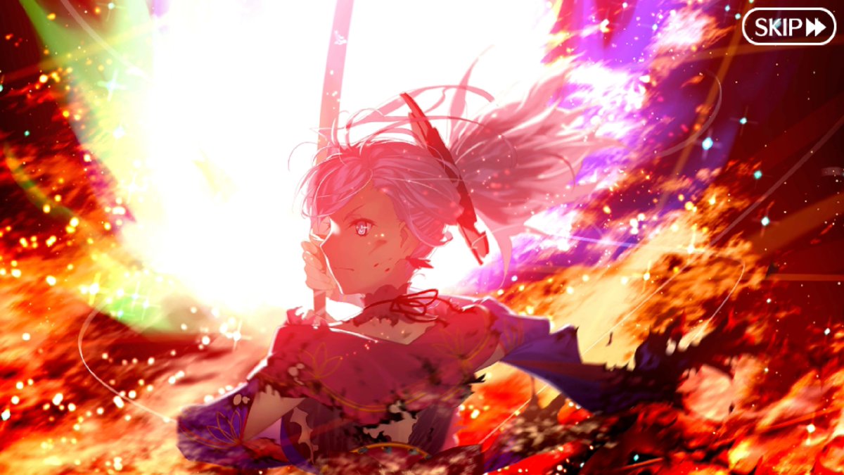 [LB5 Spoilers] In the last chapters. Musashi's grand finale. Musashi says that if she can't defeat Zeus, it's possible for her to defeat Kaos's eye that burns the sky. In a serie of magnificent illustrations, Musashi offers us his last move. I cried a lot. It was 02:00 am.