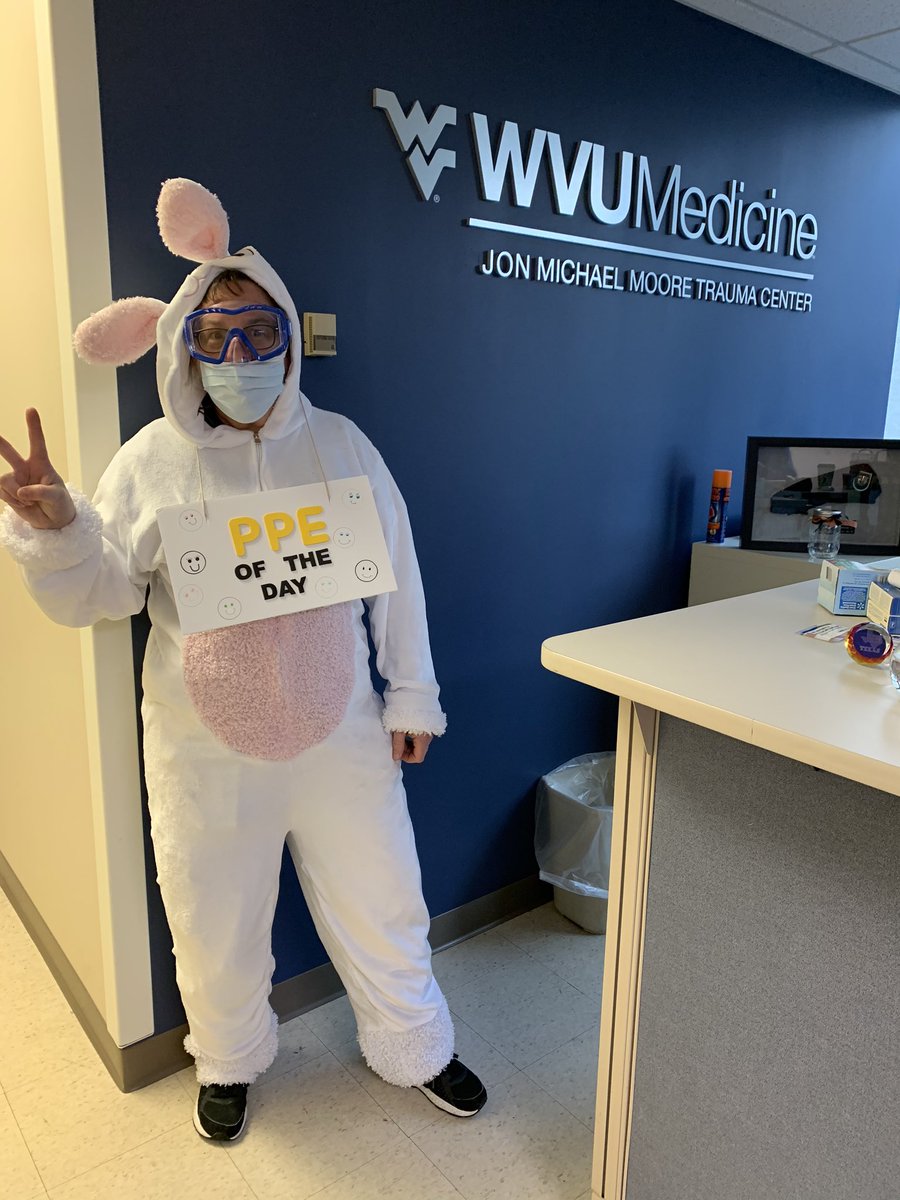 Happy Easter from WVU Trauma!