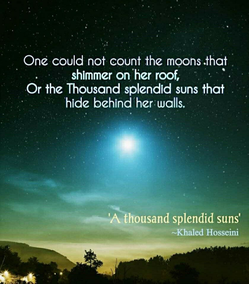 35) A Thousand Splendid Suns by Khaled Hosseini (2007)"Of all the hardships a person had to face, none was more punishing than the simple act of waiting." 