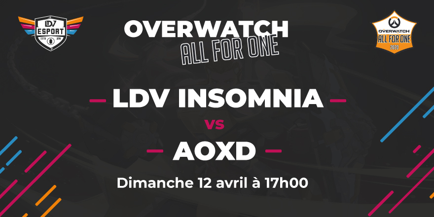 LDVEsport's tweet photo. [OVERWATCH]
Nouveau match sur le tournoi @PlayAllForOneFR pour nos #LDVInsomnia 🔥

Nos adversaires ? Les AOXD ⚔️
➡️ Aujourd'hui à 17h
🎙️ Cast sur https://t.co/vPZyJ27DgS 

Bon courage à tous 👊 https://t.co/DILUUy2ROy