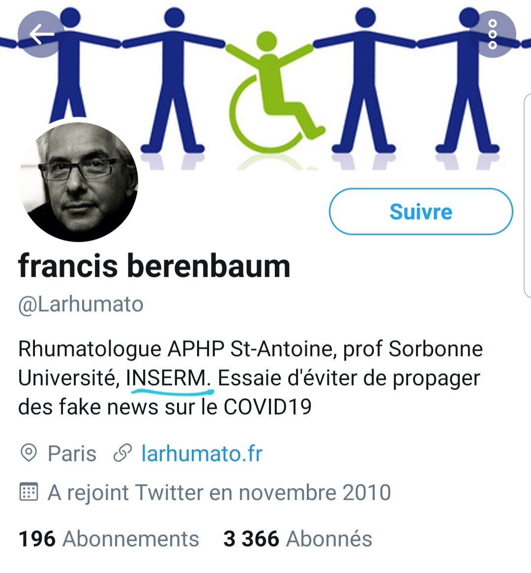 Vous vous souvenez de Karine Lacombe ? Voici le nouveau pourfendeur infatigable du Pr Raoult et de la  #chloroquine.  https://twitter.com/carolline031/status/1246343164765536258?s=19