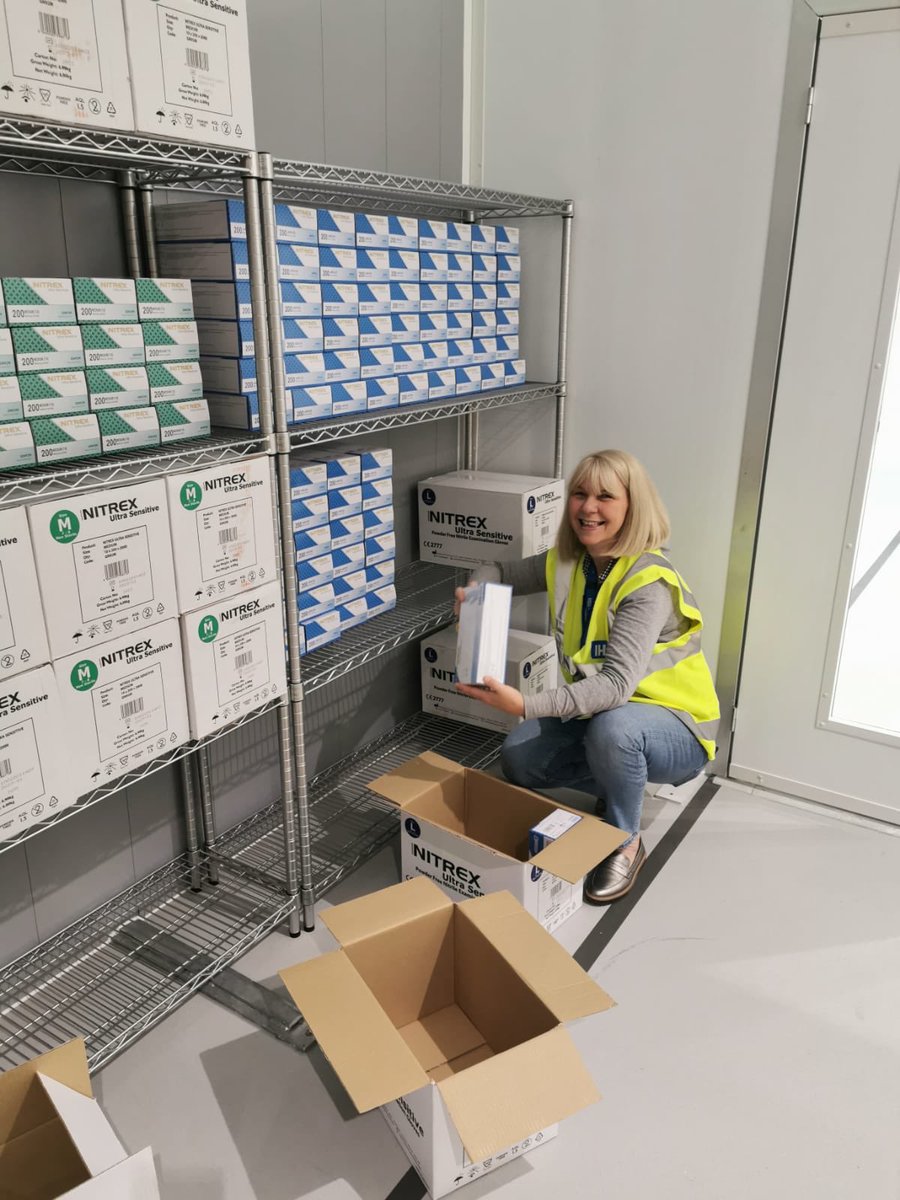 MFTfinanceproc's tweet photo. It's back to the floor and back to the future for Deputy Director Lisa @lnightingale10 as we get ready for the opening of Nightingale North West https://t.co/aq8kIaMSKo