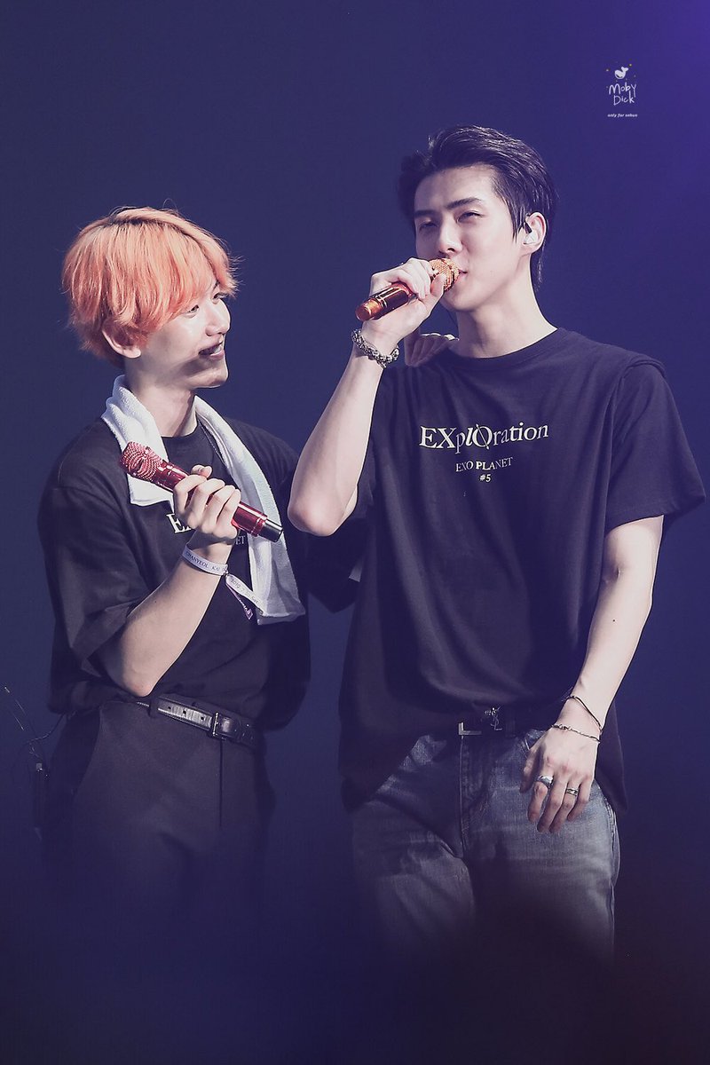 sebaek looking at each other with heart eyes - a very important long thread