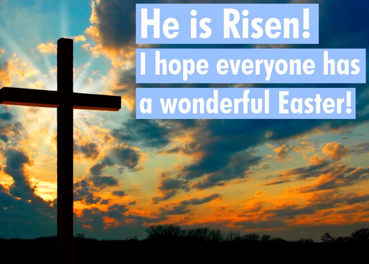 I hope everyone has a wonderful Easter!